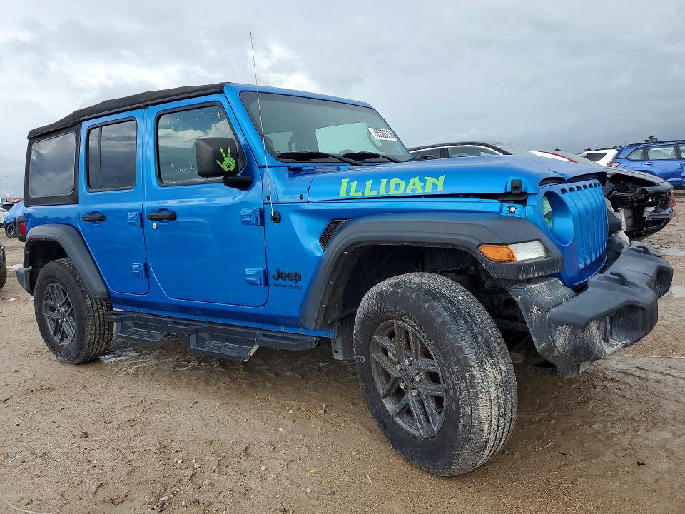 Продажа на аукционе авто 2022 Jeep Wrangler Unlimited, vin: 1C4HJXDG5NW240973, номер лота: 55583776