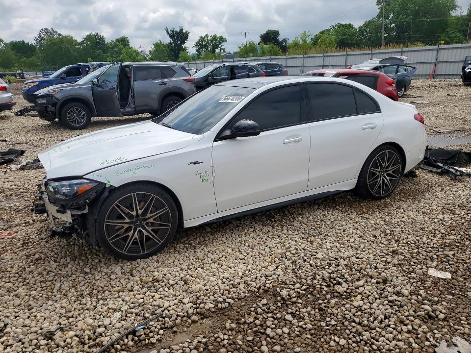 56670206 :رقم المزاد ، W1KAF8HB9PR107163 vin ، 2023 Mercedes-benz C مزاد بيع