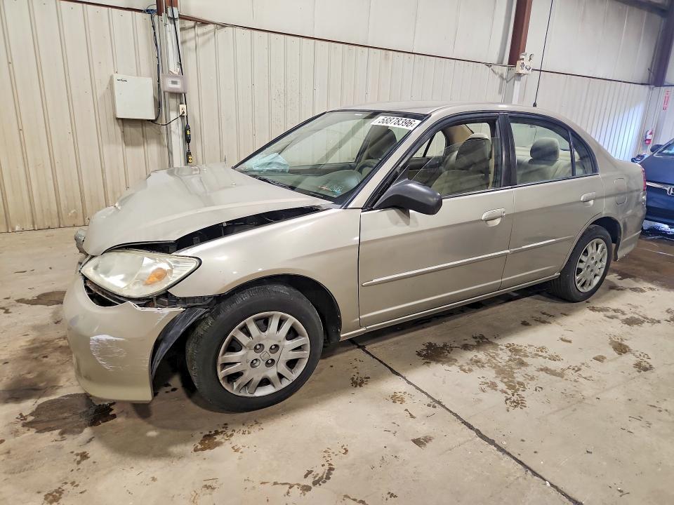 2005 Honda Civic მანქანა იყიდება აუქციონზე, vin: 2HGES16535H548099, აუქციონის ნომერი: 58878396