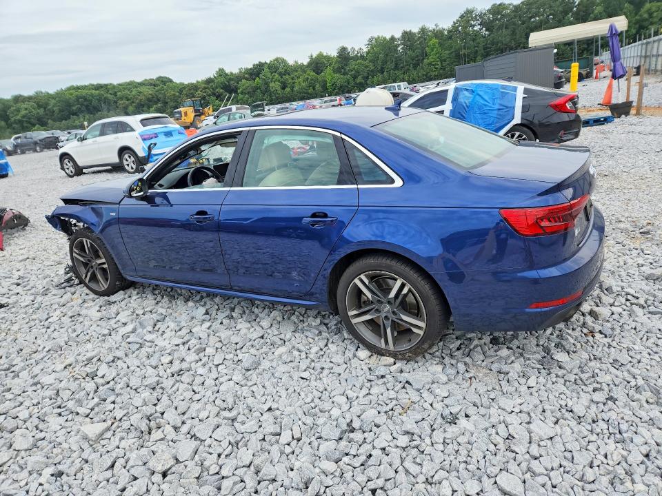 2017 Audi A4 მანქანა იყიდება აუქციონზე, vin: WAUENAF48HN037249, აუქციონის ნომერი: 56510906