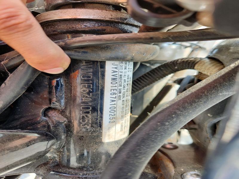 2007 Yamaha Xvs650 მანქანა იყიდება აუქციონზე, vin: JYAVM01E67A100253, აუქციონის ნომერი: 59140856