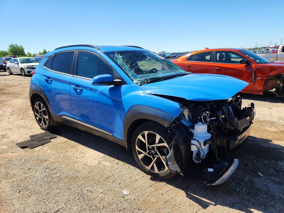 57074746 :رقم المزاد ، KM8K5CA36NU790811 vin ، 2022 Hyundai Kona مزاد بيع