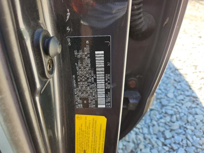 Продаж на аукціоні авто 2004 Lexus Rx, vin: JTJHA31U740013947, номер лоту: 55834726
