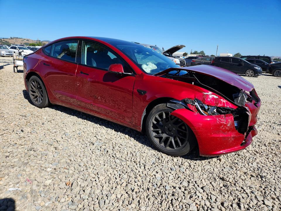 2024 Tesla Model 3 მანქანა იყიდება აუქციონზე, vin: 5YJ3E1EB7RF769852, აუქციონის ნომერი: 57180306