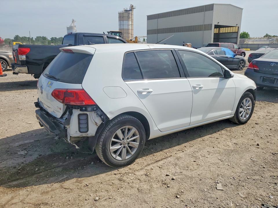 55338596 :رقم المزاد ، 3VW217AUXHM054704 vin ، 2017 Volkswagen Golf مزاد بيع