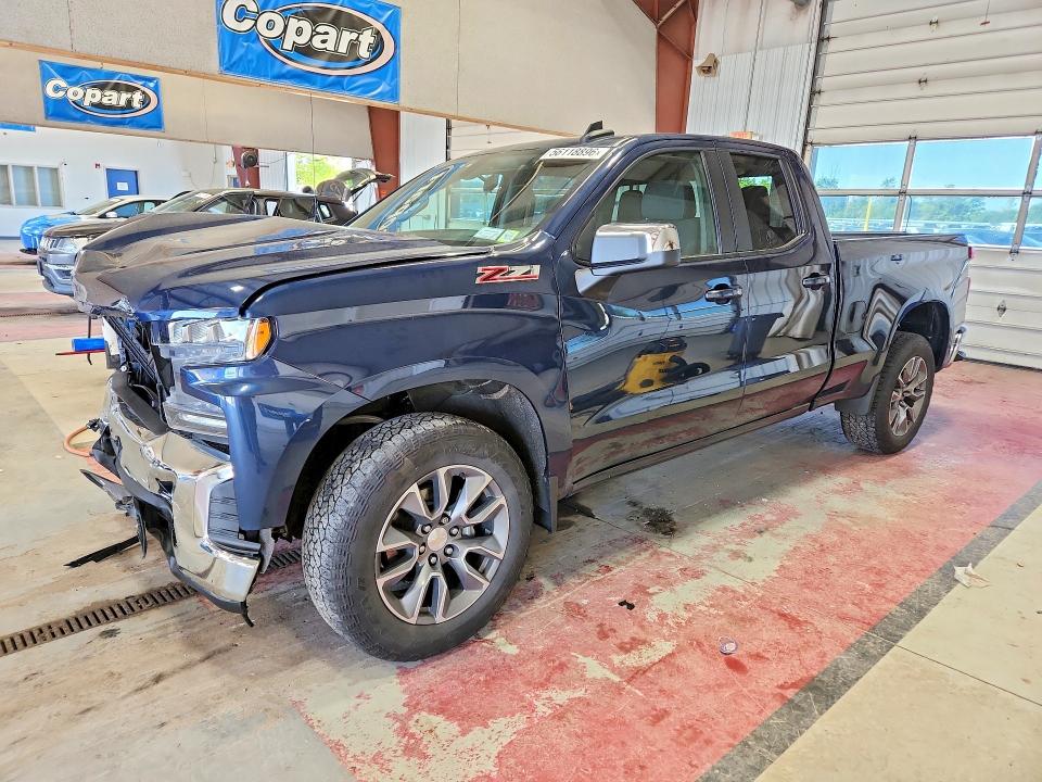 56118896 :رقم المزاد ، 1GCRYDED1MZ417163 vin ، 2021 Chevrolet Silverado مزاد بيع