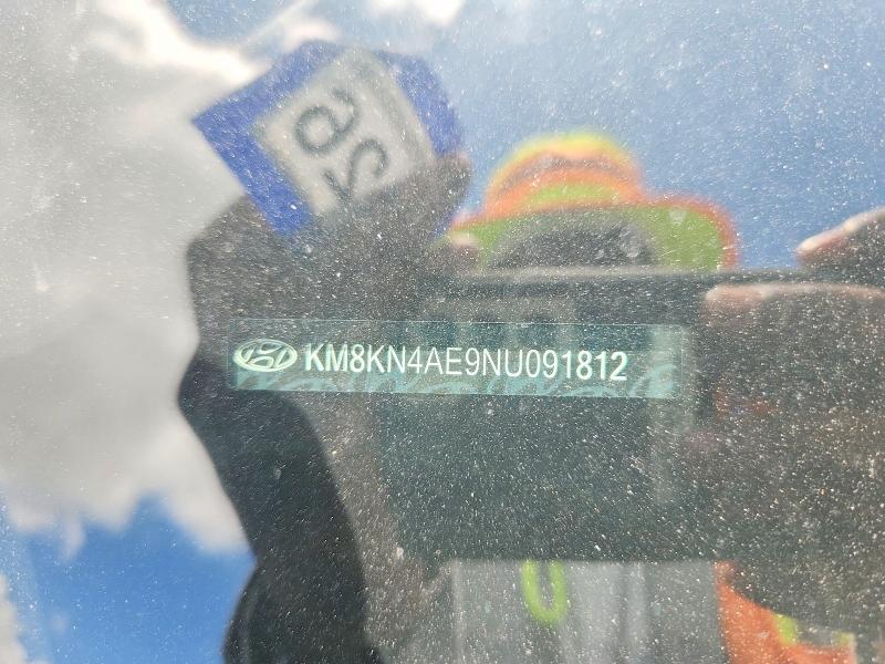 2022 Hyundai Ioniq 5 მანქანა იყიდება აუქციონზე, vin: KM8KN4AE9NU091812, აუქციონის ნომერი: 56598216