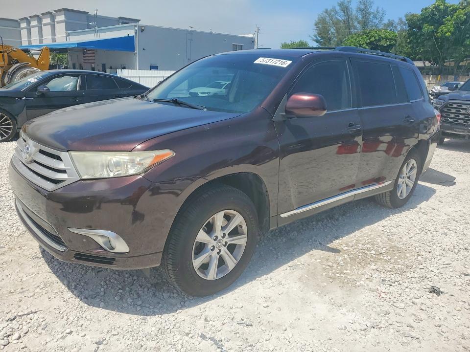 Auction sale of the 2013 Toyota Highlander, vin: 5TDBK3EH0DS217182, lot number: 57317216