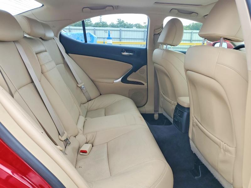 55222596 :رقم المزاد ، JTHCK262582027298 vin ، 2008 Lexus Is مزاد بيع