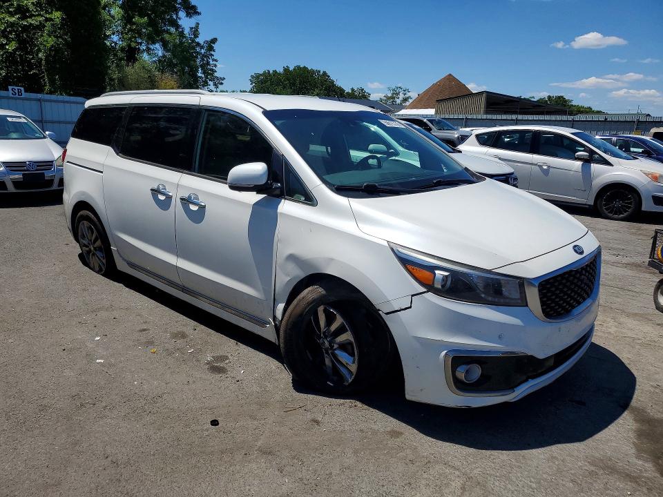 58615736 :رقم المزاد ، KNDME5C10H6282640 vin ، 2017 Kia Sedona مزاد بيع