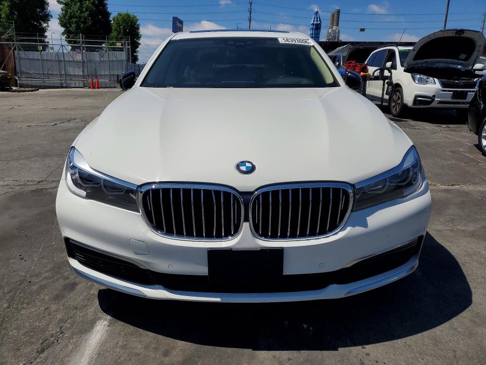 2019 Bmw 740 მანქანა იყიდება აუქციონზე, vin: WBA7E2C55KB217759, აუქციონის ნომერი: 58393006