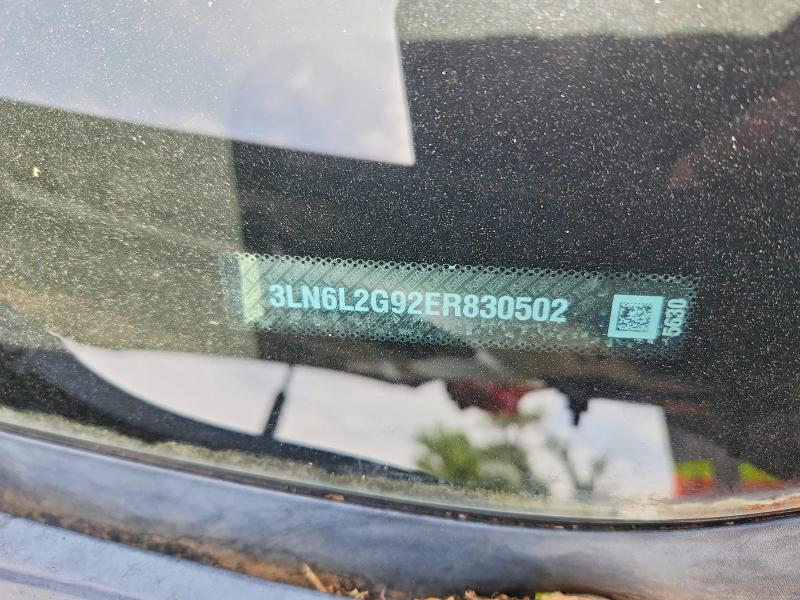 58147226 :رقم المزاد ، 3LN6L2G92ER830502 vin ، 2014 Lincoln Mkz مزاد بيع
