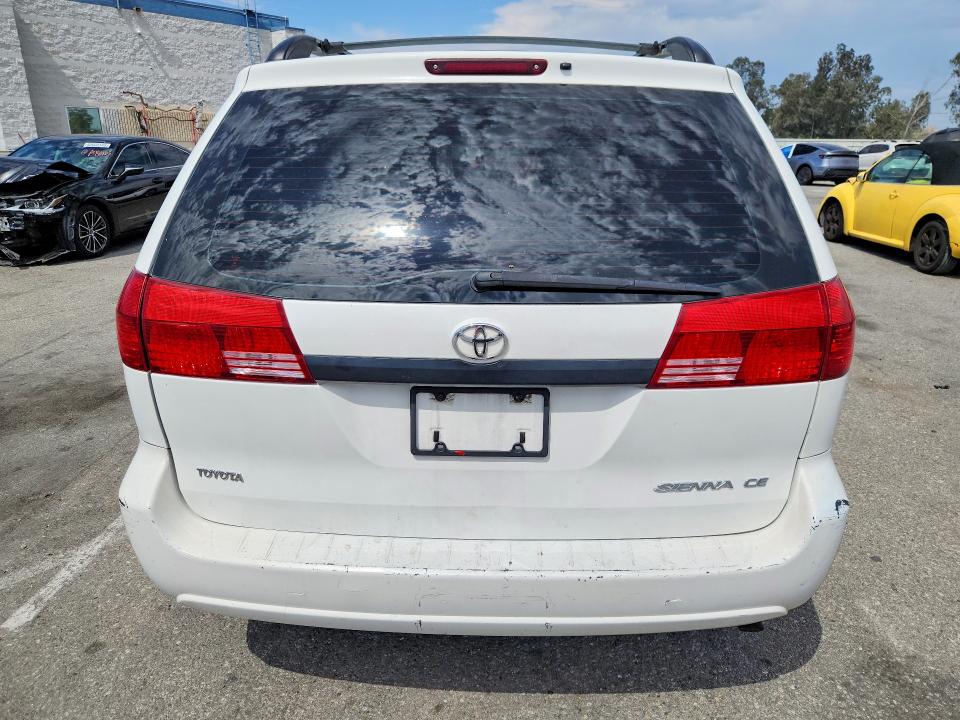 2004 Toyota Sienna მანქანა იყიდება აუქციონზე, vin: 5TDZA23C84S187416, აუქციონის ნომერი: 57442226