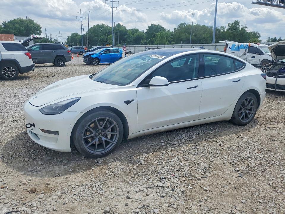 57326886 :رقم المزاد ، 5YJ3E1EB1NF315154 vin ، 2022 Tesla Model 3 مزاد بيع