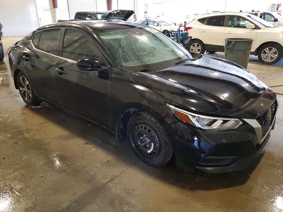 2021 Nissan Sentra მანქანა იყიდება აუქციონზე, vin: 3N1AB8CVXMY206624, აუქციონის ნომერი: 56449206