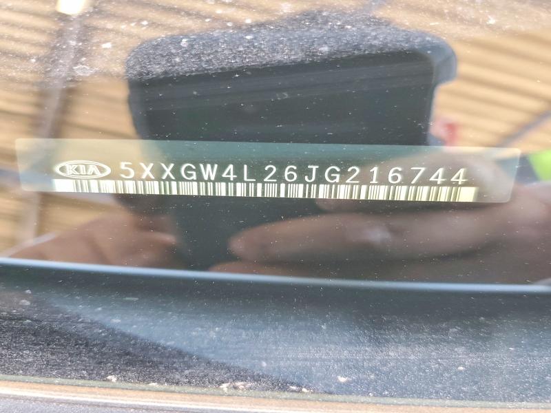 58056026 :رقم المزاد ، 5XXGW4L26JG216744 vin ، 2018 Kia Optima مزاد بيع