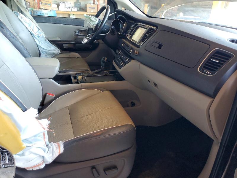2016 Kia Sedona მანქანა იყიდება აუქციონზე, vin: KNDMC5C19G6185358, აუქციონის ნომერი: 57494836