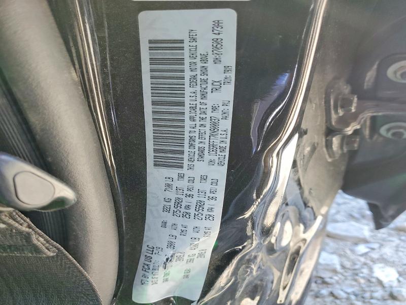 56250906 :رقم المزاد ، 1C6SRFFT7KN900037 vin ، 2019 Ram 1500 مزاد بيع