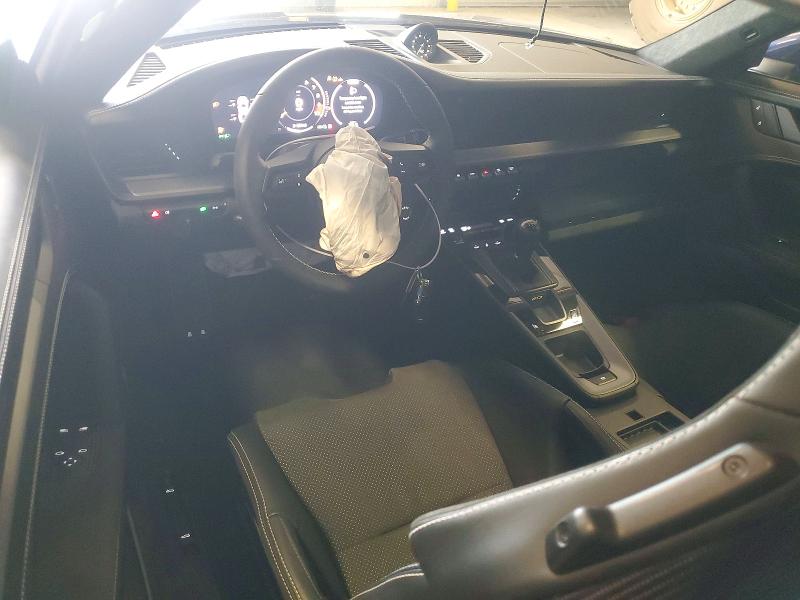 2025 Porsche 911 მანქანა იყიდება აუქციონზე, vin: WP0AC2A92SS274134, აუქციონის ნომერი: 55642606