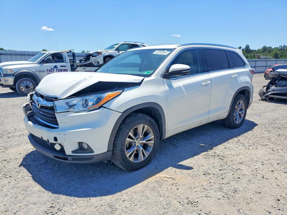 Auction sale of the 2014 Toyota Highlander, vin: 5TDKKRFH8ES028122, lot number: 53995066