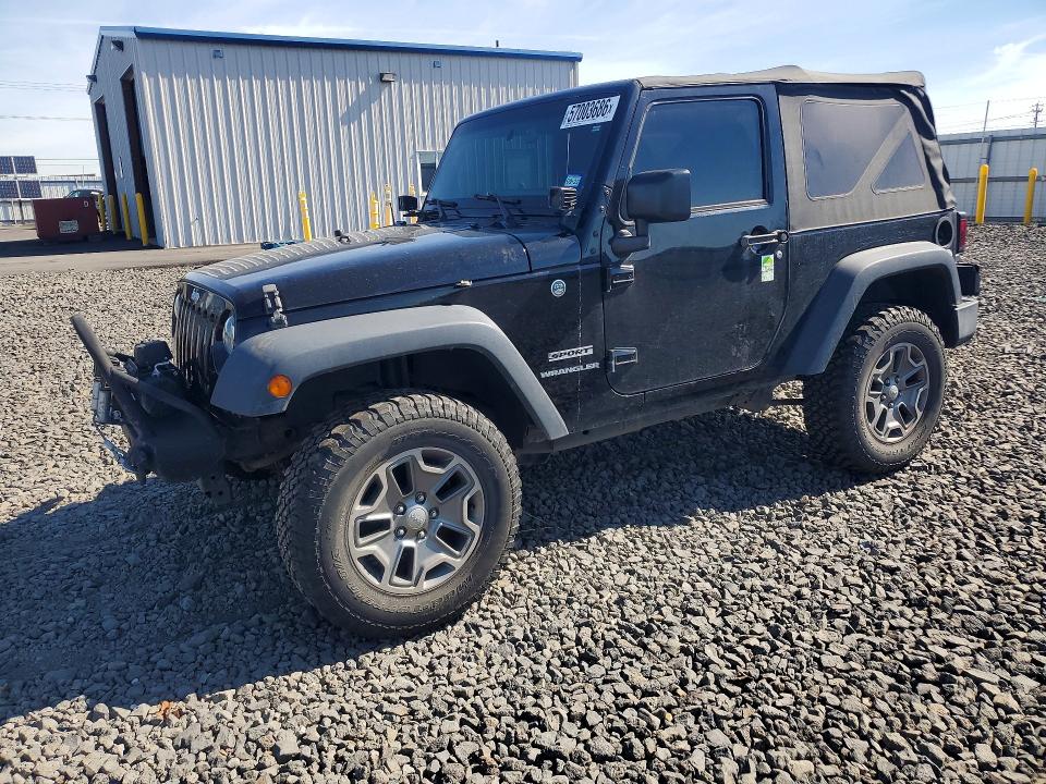 Продажа на аукционе авто 2017 Jeep Wrangler, vin: 1C4AJWAG6HL568697, номер лота: 57003686