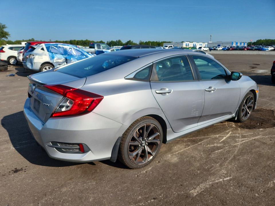 Aukcja sprzedaży 2020 Honda Civic, vin: 19XFC2F8XLE007365, numer aukcji: 58272566