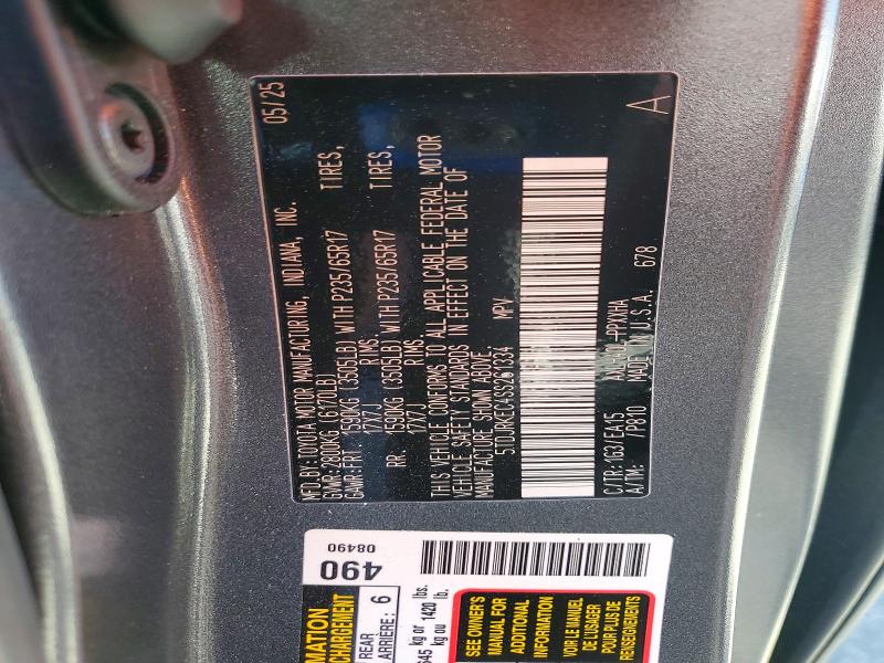 Продажа на аукционе авто 2025 Toyota Seinna, vin: 5TDJRKEC4SS261334, номер лота: 56545206