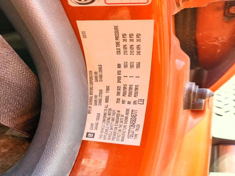 Продаж на аукціоні авто 2005 Chevrolet Colorado, vin: 1GCDT136458245777, номер лоту: 57593086
