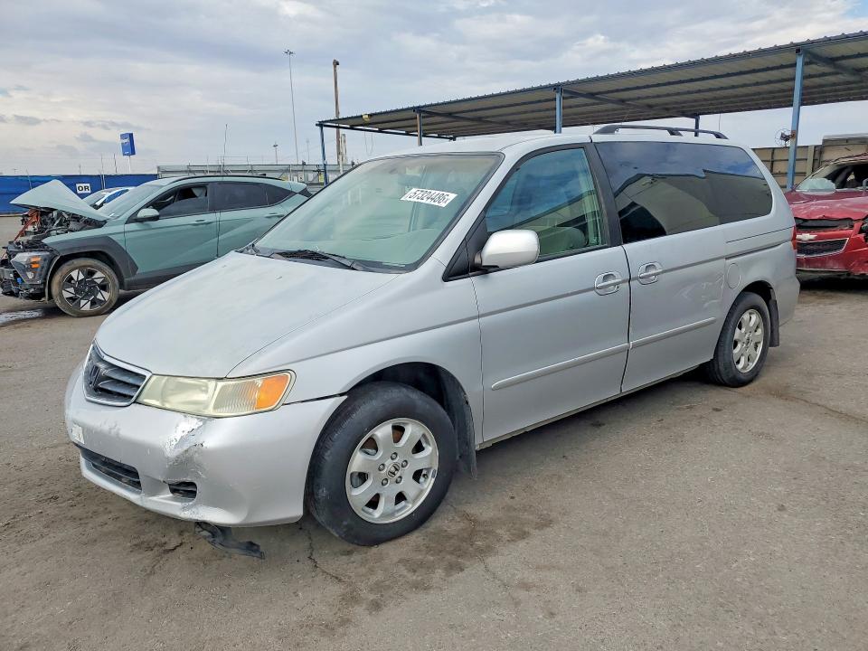 2002 Honda Odyssey მანქანა იყიდება აუქციონზე, vin: 2HKRL18652H547011, აუქციონის ნომერი: 57324486