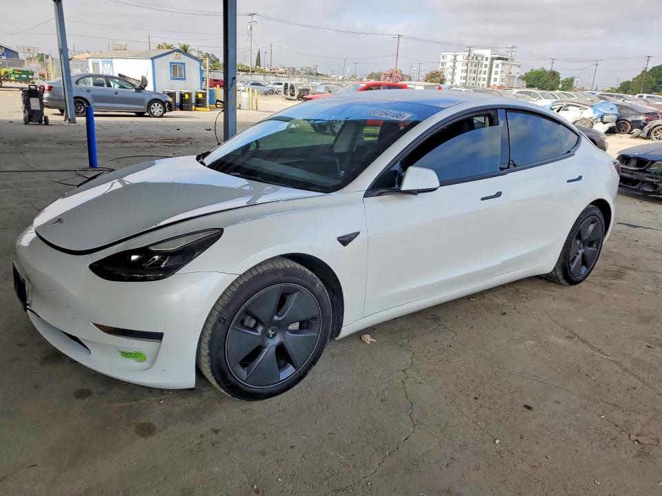 2023 Tesla Model 3 მანქანა იყიდება აუქციონზე, vin: 5YJ3E1EA7PF411459, აუქციონის ნომერი: 57154186