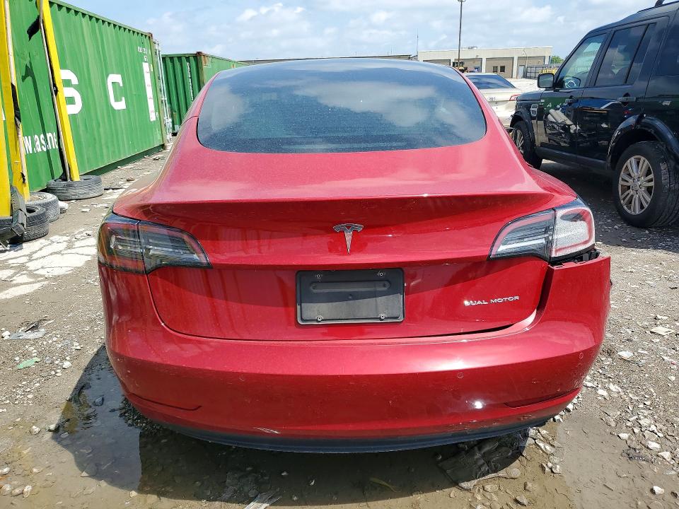 56616396 :رقم المزاد ، 5YJ3E1EB6MF037253 vin ، 2021 Tesla Model 3 مزاد بيع