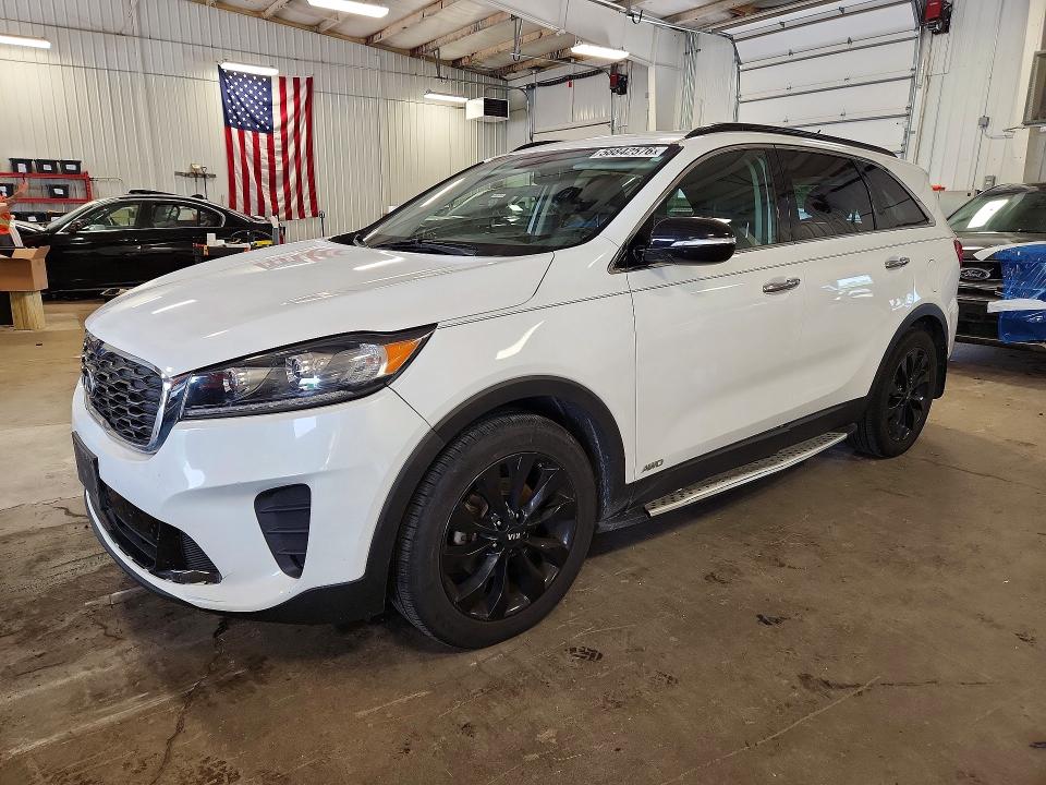2020 Kia Sorento მანქანა იყიდება აუქციონზე, vin: 5XYPGDA54LG685341, აუქციონის ნომერი: 58842576