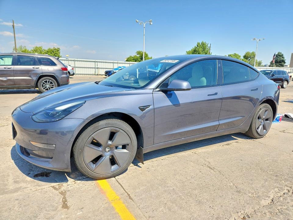 Продаж на аукціоні авто 2022 Tesla Model 3, vin: 5YJ3E1EB3NF155424, номер лоту: 59312196