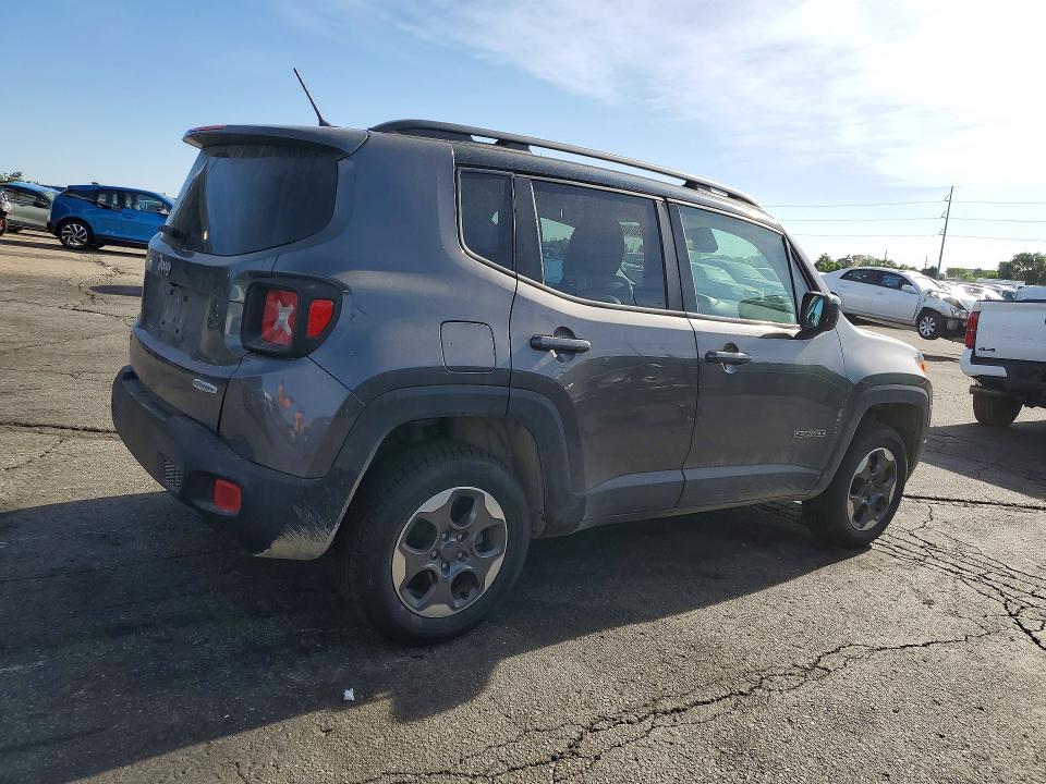 2016 Jeep Renegade მანქანა იყიდება აუქციონზე, vin: ZACCJBBW5GPC93325, აუქციონის ნომერი: 58092806