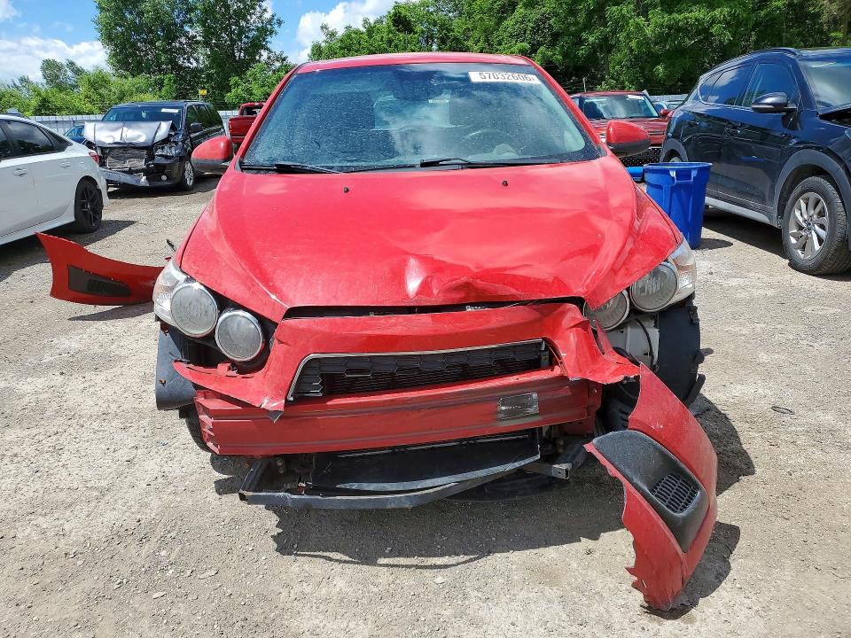 57032606 :رقم المزاد ، 1G1JA6EH9C4114748 vin ، 2012 Chevrolet Sonic مزاد بيع