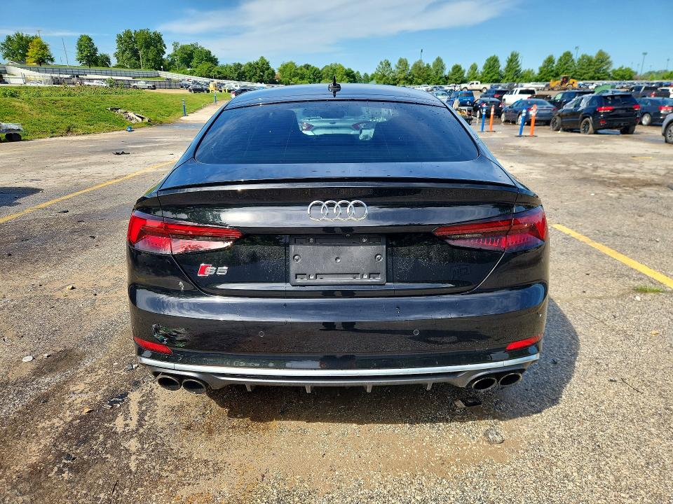 2019 Audi S5 მანქანა იყიდება აუქციონზე, vin: WAUC4CF50KA017638, აუქციონის ნომერი: 54901256