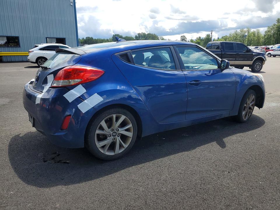 2016 Hyundai Veloster მანქანა იყიდება აუქციონზე, vin: KMHTC6AD4GU274325, აუქციონის ნომერი: 55870456