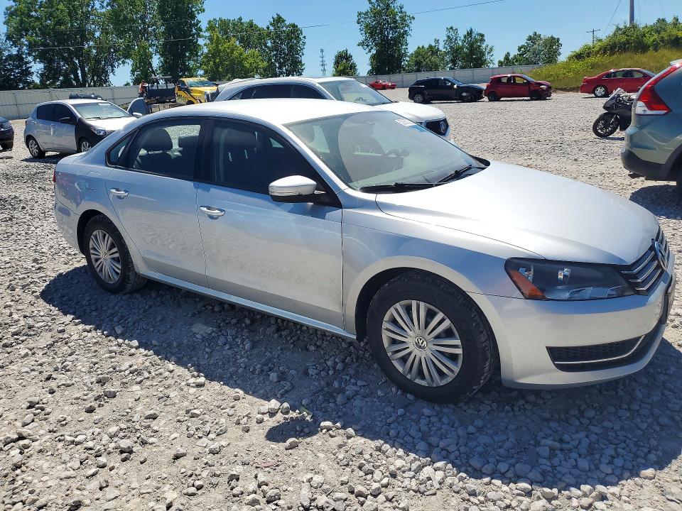57858106 :رقم المزاد ، 1VWAT7A30EC114287 vin ، 2014 Volkswagen Passat مزاد بيع
