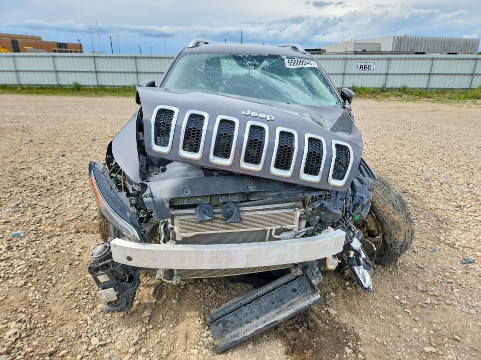 55809546 :رقم المزاد ، 1C4PJMDX2JD571588 vin ، 2018 Jeep Cherokee مزاد بيع