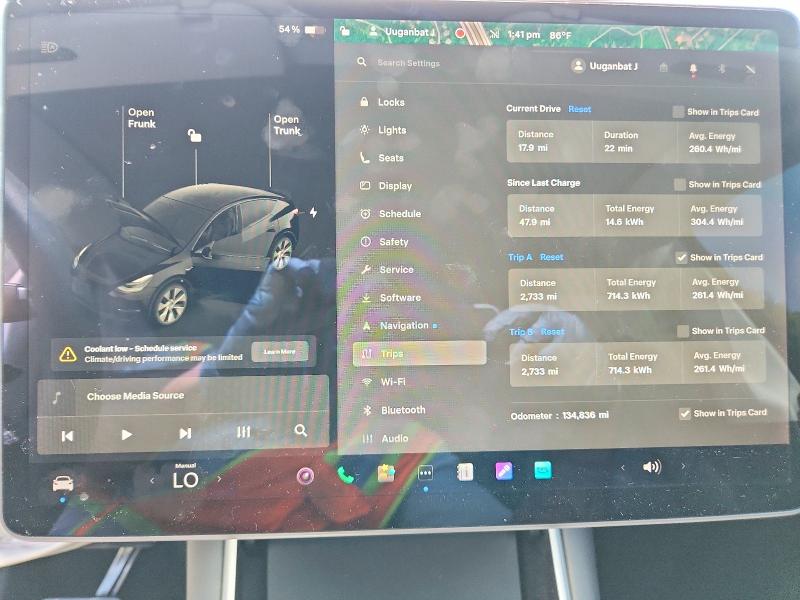 55946656 :رقم المزاد ، 5YJYGDEE5LF043054 vin ، 2020 Tesla Model Y مزاد بيع