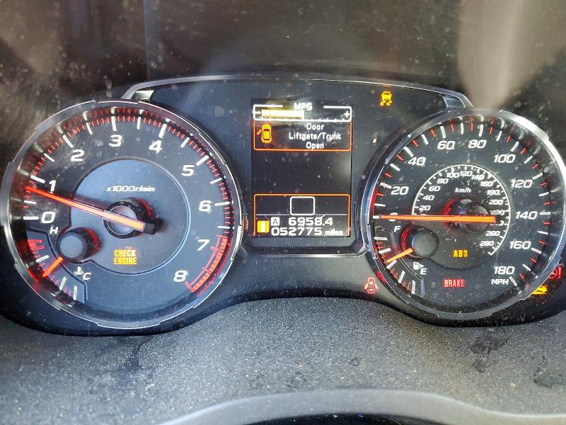 Продажа на аукционе авто 2020 Subaru Wrx, vin: JF1VA1A67L9822604, номер лота: 57420686