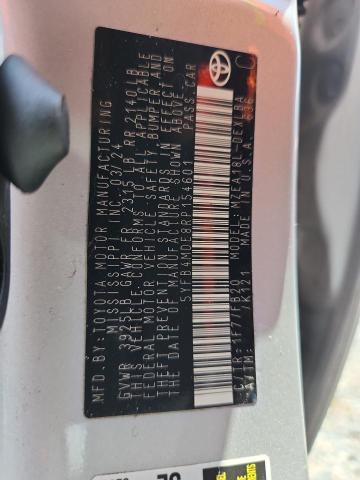 Продаж на аукціоні авто 2024 Toyota Corolla, vin: 5YFB4MDE8RP154601, номер лоту: 56865276