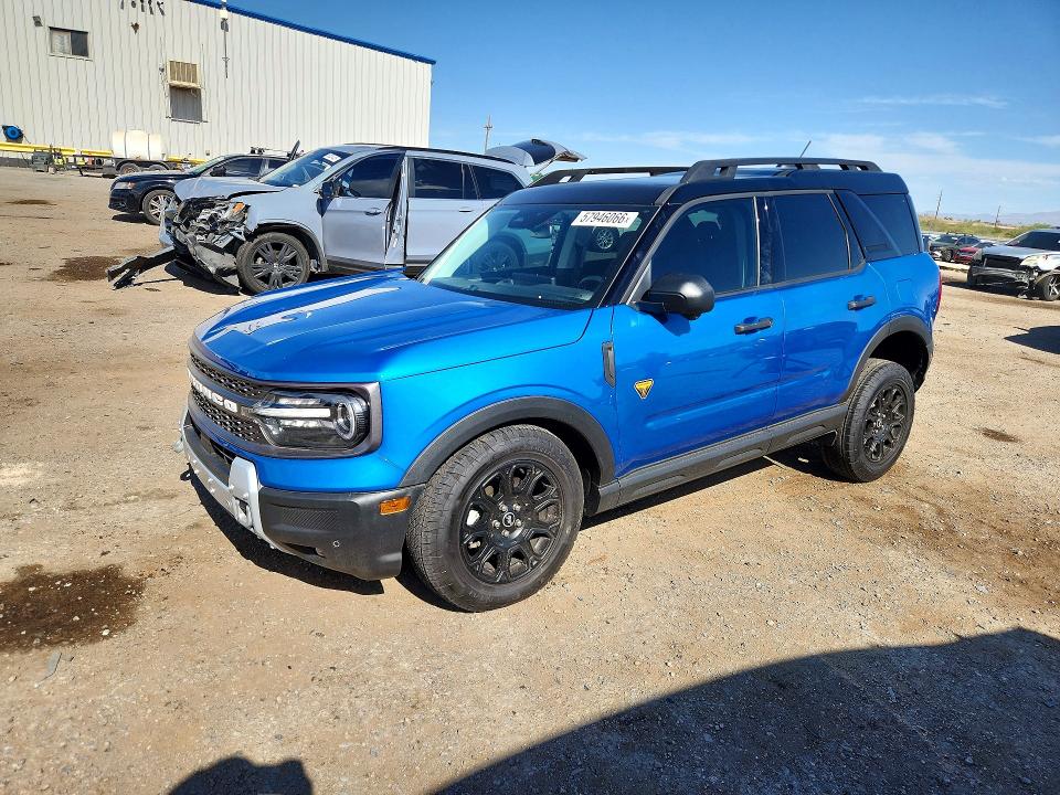 2026 Ford Bronco Sport მანქანა იყიდება აუქციონზე, vin: 3FMCR9DA4TRE15154, აუქციონის ნომერი: 57946066