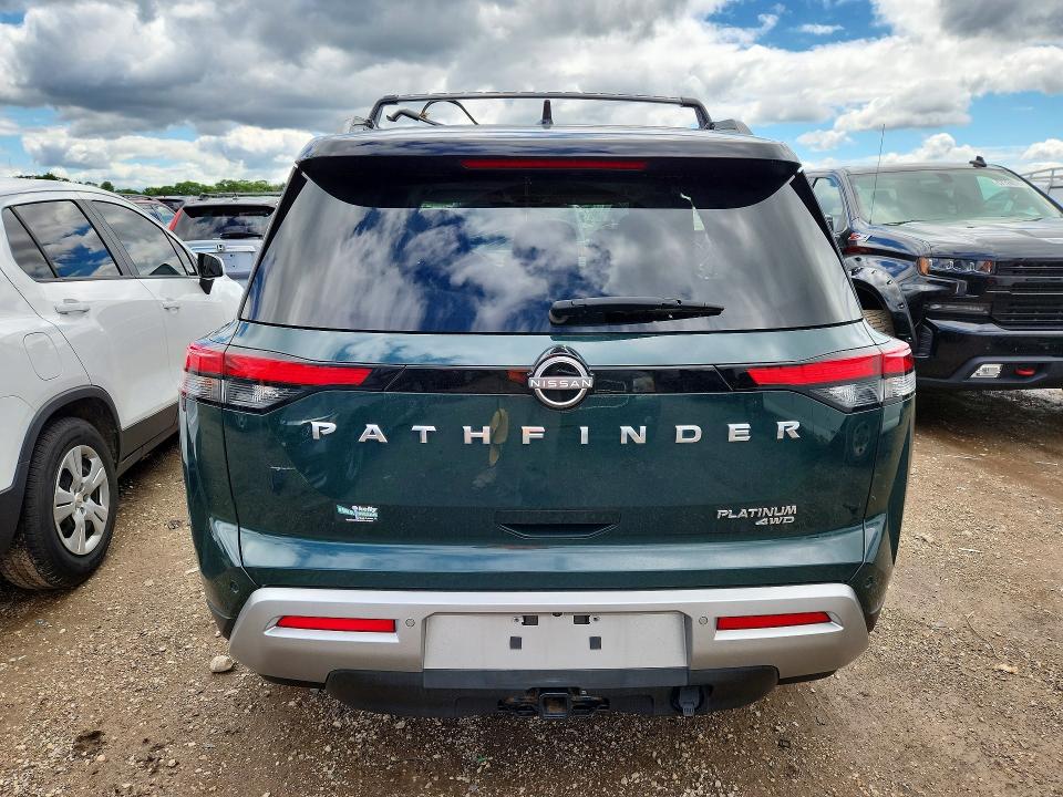 57917016 :رقم المزاد ، 5N1DR3DK8NC201702 vin ، 2022 Nissan Pathfinder مزاد بيع