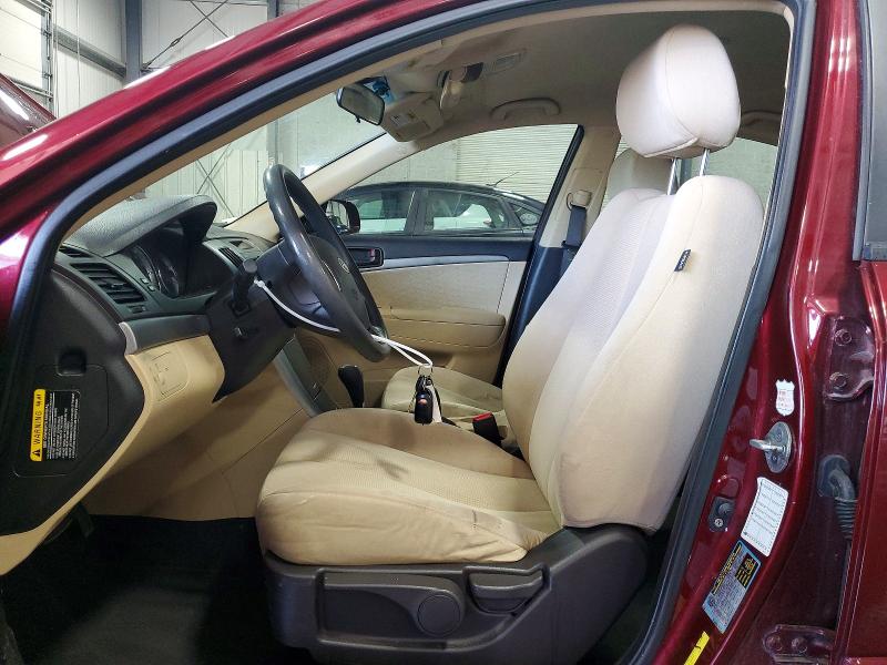 57255046 :رقم المزاد ، 5NPET4AC7AH593034 vin ، 2010 Hyundai Sonata مزاد بيع