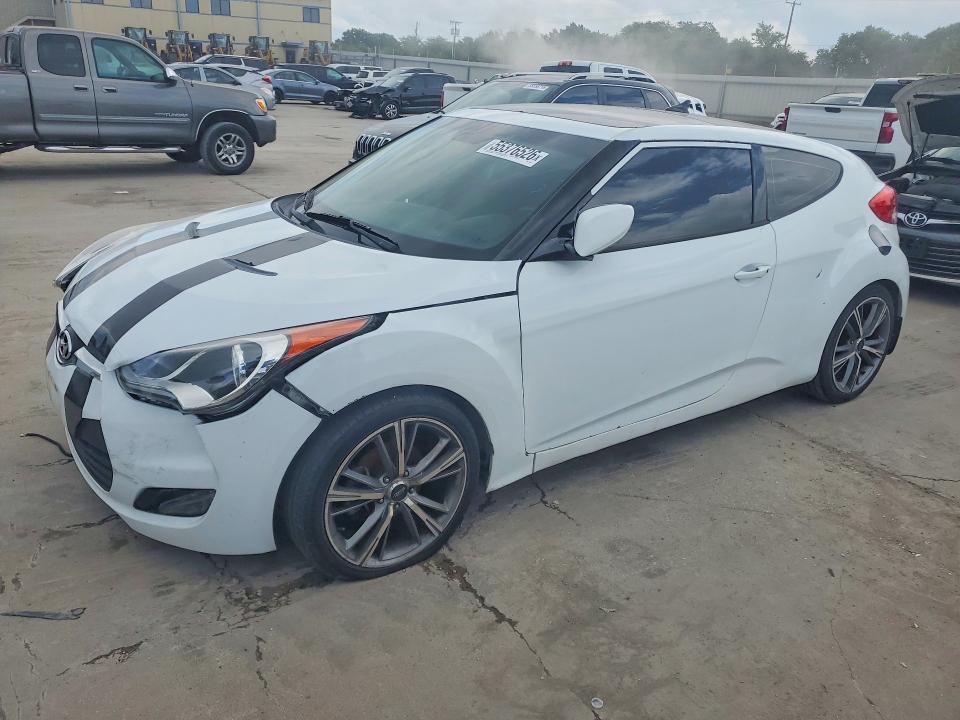 2013 Hyundai Veloster მანქანა იყიდება აუქციონზე, vin: KMHTC6AD8DU137674, აუქციონის ნომერი: 55376526