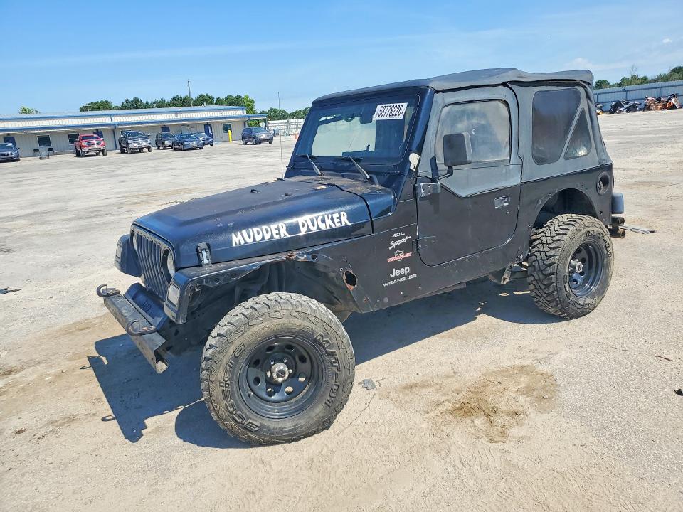 2000 Jeep Wrangler / Tj მანქანა იყიდება აუქციონზე, vin: 1J4FA49S0YP707891, აუქციონის ნომერი: 58778226