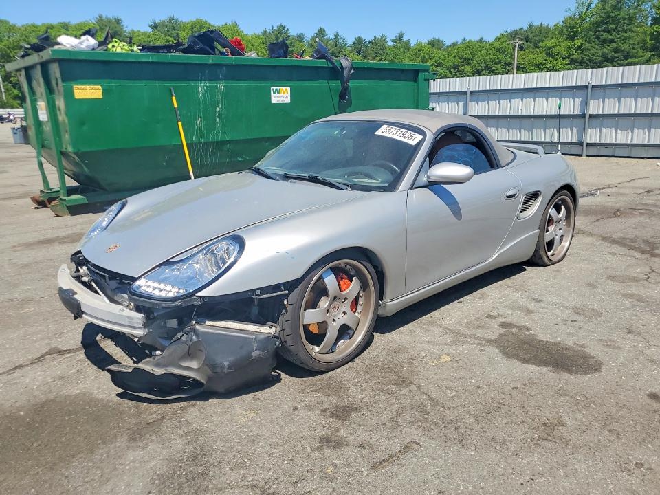 1999 Porsche Boxster მანქანა იყიდება აუქციონზე, vin: WP0CA2983XU633321, აუქციონის ნომერი: 55731936