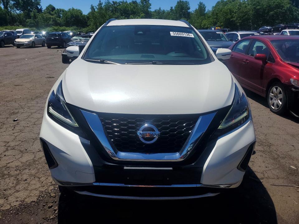 55669136 :رقم المزاد ، 5N1AZ2BS9LN163687 vin ، 2020 Nissan Murano مزاد بيع