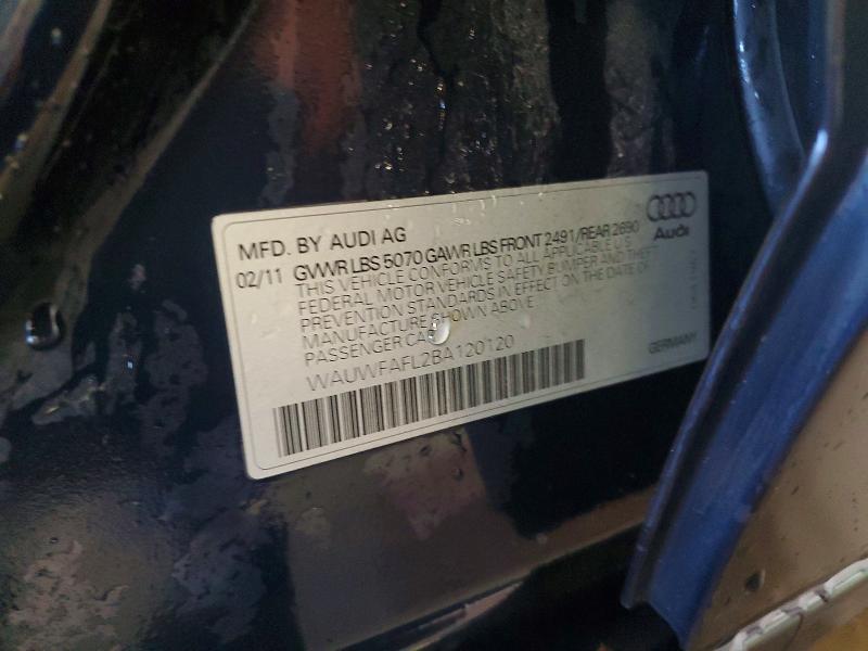 Aukcja sprzedaży 2011 Audi A4, vin: WAUWFAFL2BA120120, numer aukcji: 56594746